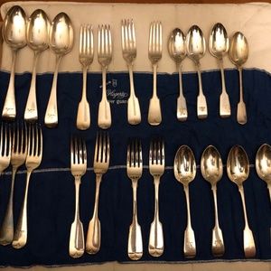 Full Set Silver Plated Cutlery